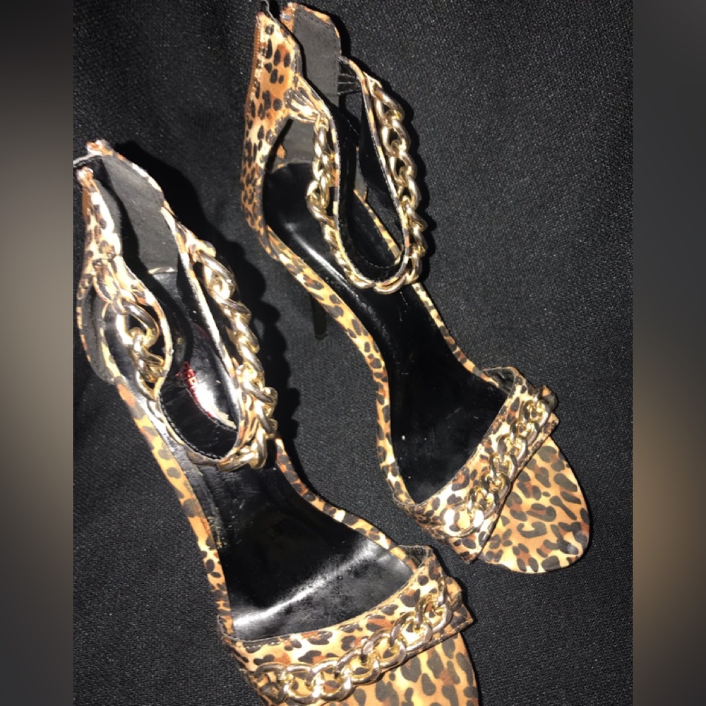 Leopard Heels